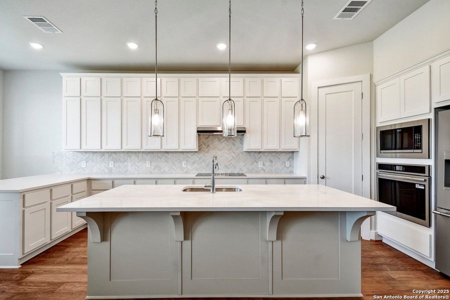 Furnished interior view inside a new home in Alsatian Oaks: 50ft. lots, Castroville (Image 14). Furnished interior view inside a new home in Alsatian Oaks: 50ft. lots, Castroville (Image 14).