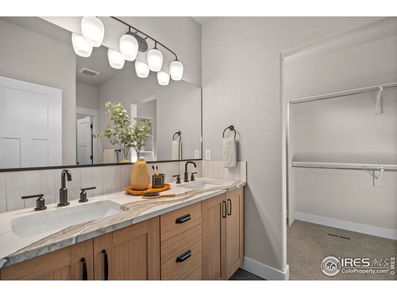 Primary 3/4 Ensuite with Walk-in Closet