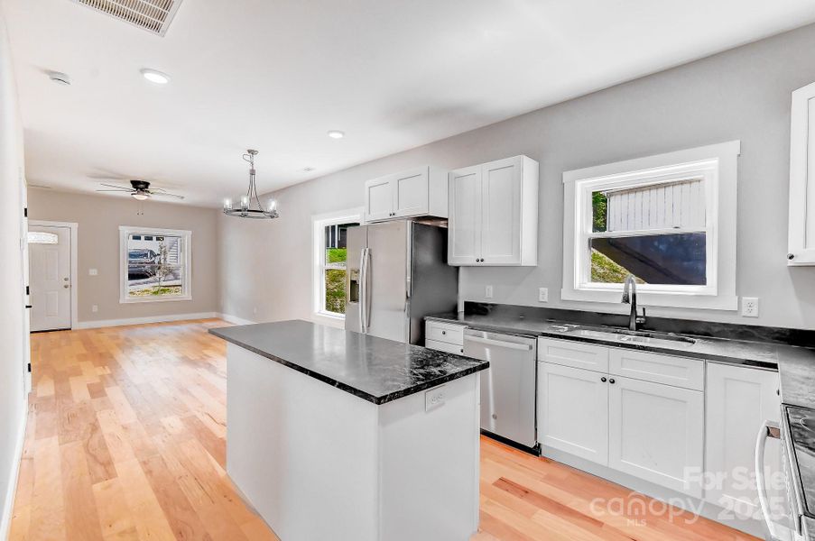 Furnished interior view inside a new home in , Asheville (Image 6). Furnished interior view inside a new home in , Asheville (Image 6).