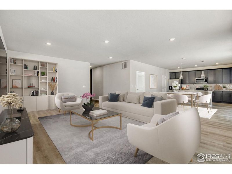 Furnished interior view inside a new home in Trevenna, Windsor (Image 15). Furnished interior view inside a new home in Trevenna, Windsor (Image 15).