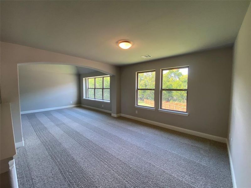 View of combined gameroom & loft area View of combined gameroom & loft area