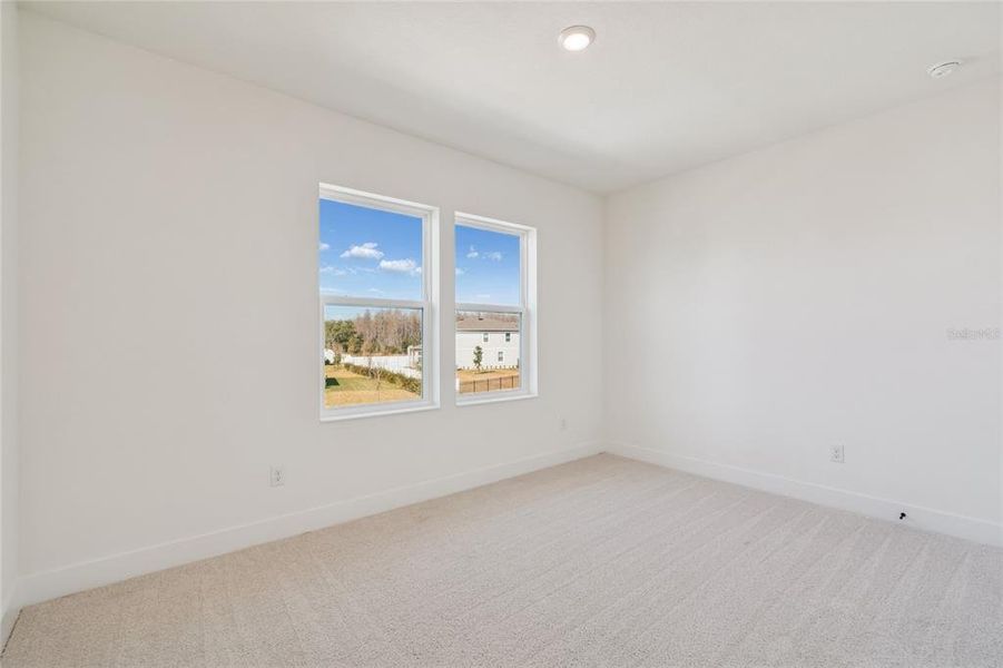 Spacious, unfurnished interior of a new home in Chapel Crossings - Garden Series, Wesley Chapel (Image 22). Spacious, unfurnished interior of a new home in Chapel Crossings - Garden Series, Wesley Chapel (Image 22).
