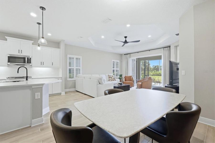 Furnished interior view inside a new home in Windward, Lakewood Ranch (Image 15). Furnished interior view inside a new home in Windward, Lakewood Ranch (Image 15).