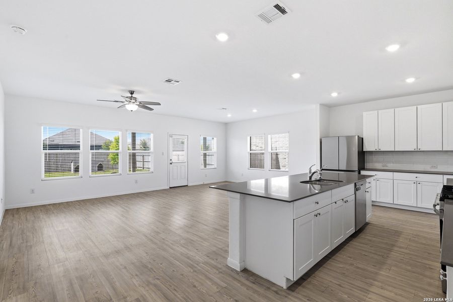 Furnished interior view inside a new home in Brookmill, San Antonio (Image 6).