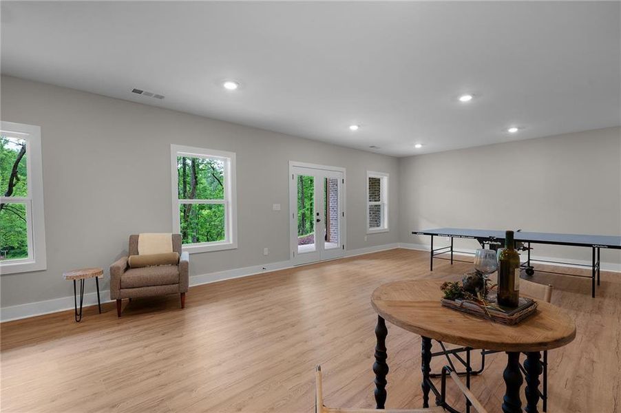 Furnished interior view inside a new home in , Ball Ground (Image 12).