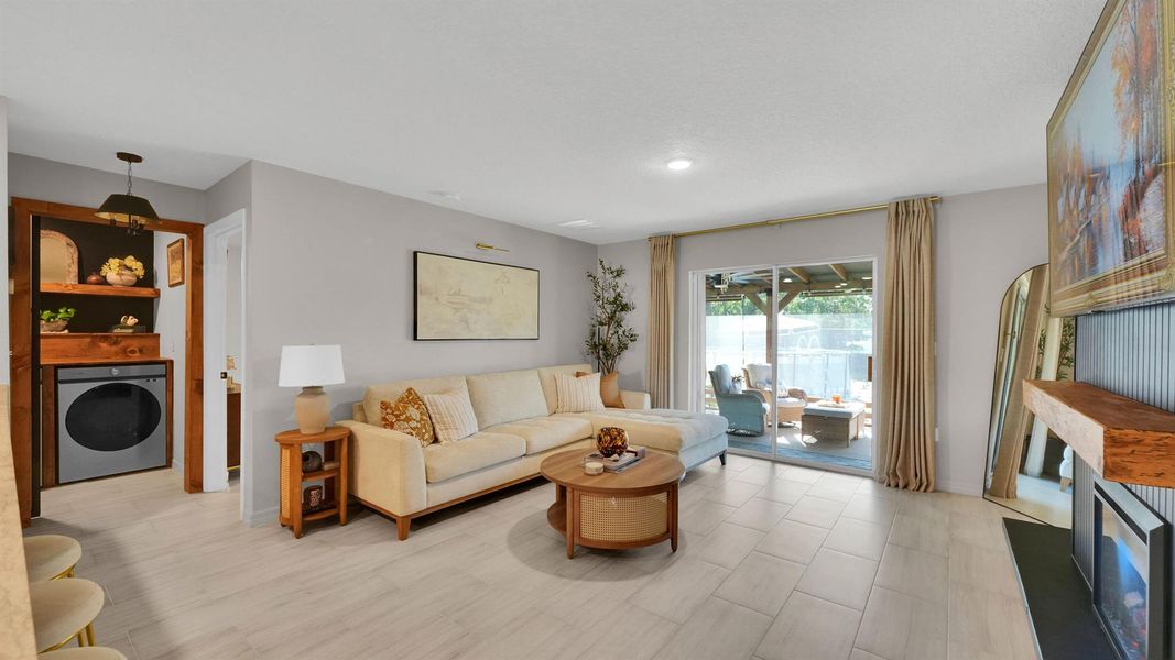 Furnished interior view inside a new home in , Port St. Lucie (Image 5). Furnished interior view inside a new home in , Port St. Lucie (Image 5).