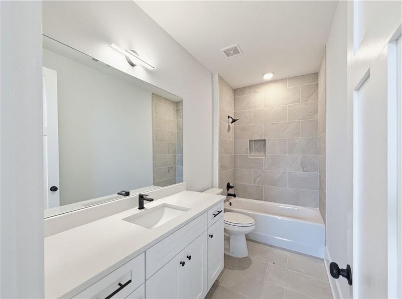 Furnished interior view inside a new home in , Rydal (Image 35).