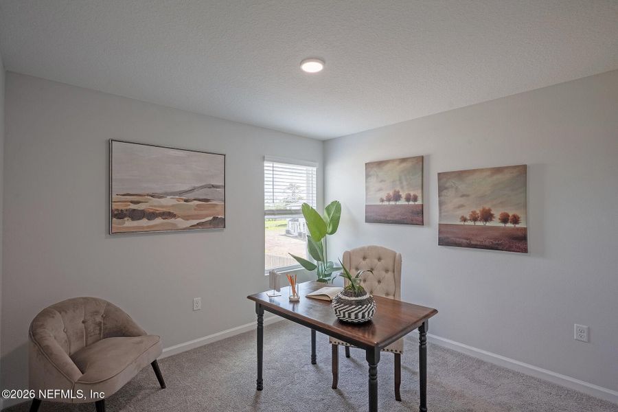 Furnished interior view inside a new home in , Jacksonville (Image 18). Furnished interior view inside a new home in , Jacksonville (Image 18).