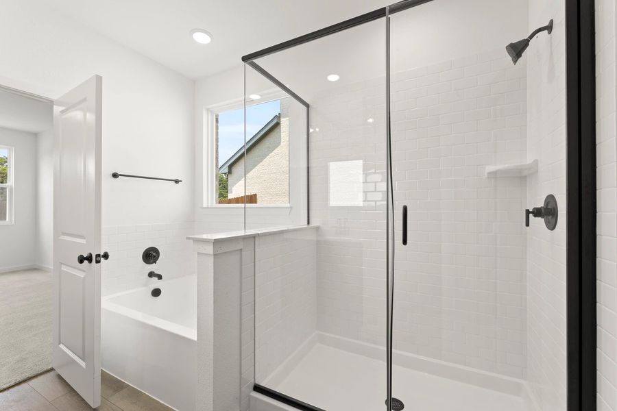 Primary Bathroom Representative Photo featuring the Noir Collection