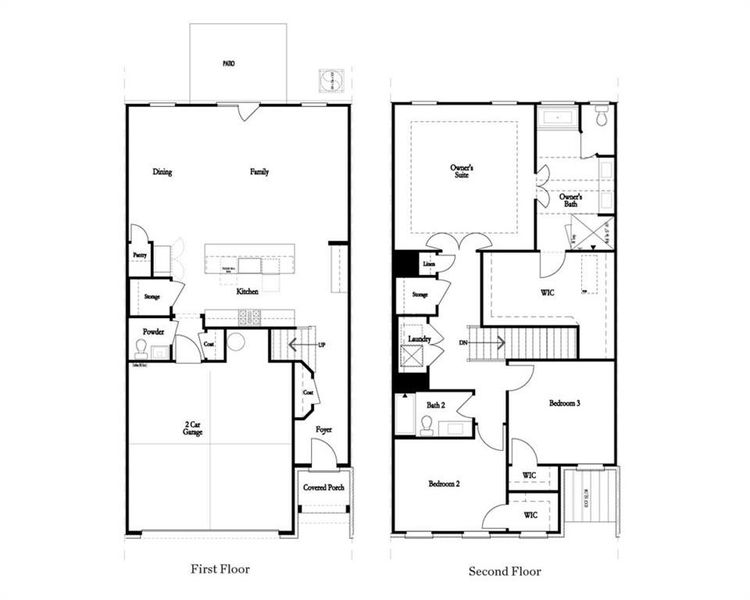 2D floor plan layout of this home in , Peachtree Corners, GA (Image 5). 2D floor plan layout of this home in , Peachtree Corners, GA (Image 5).