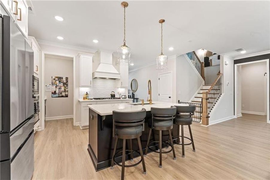 Furnished interior view inside a new home in Tapp Farm, Powder Springs (Image 19). Furnished interior view inside a new home in Tapp Farm, Powder Springs (Image 19).