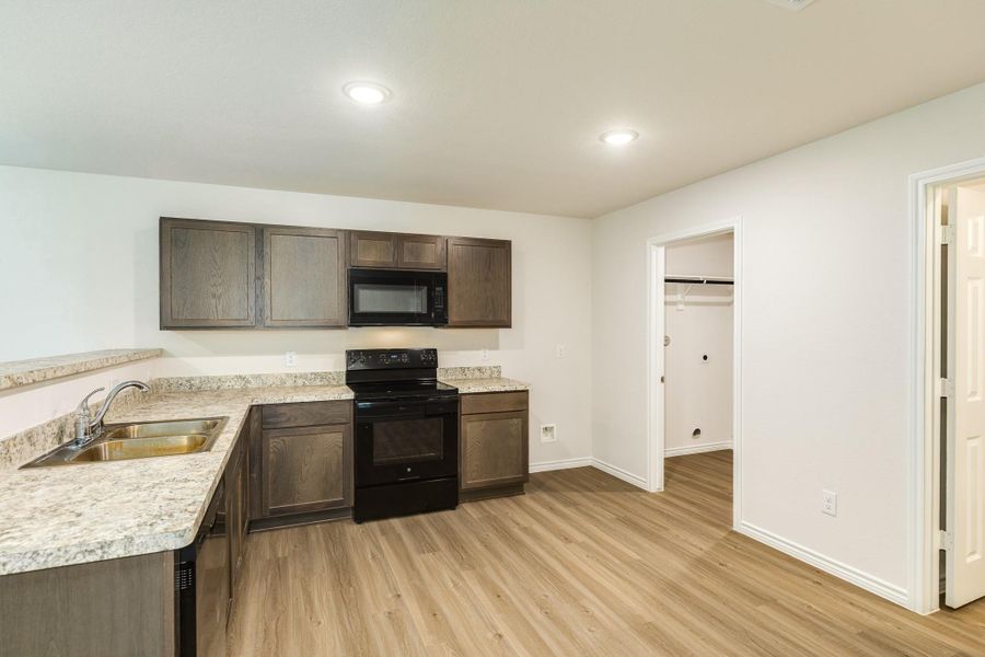 Furnished interior view inside a new home in , Sweeny (Image 5). Furnished interior view inside a new home in , Sweeny (Image 5).