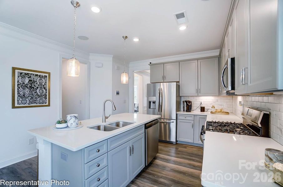 Furnished interior view inside a new home in Harrisburg Village, Harrisburg (Image 7).