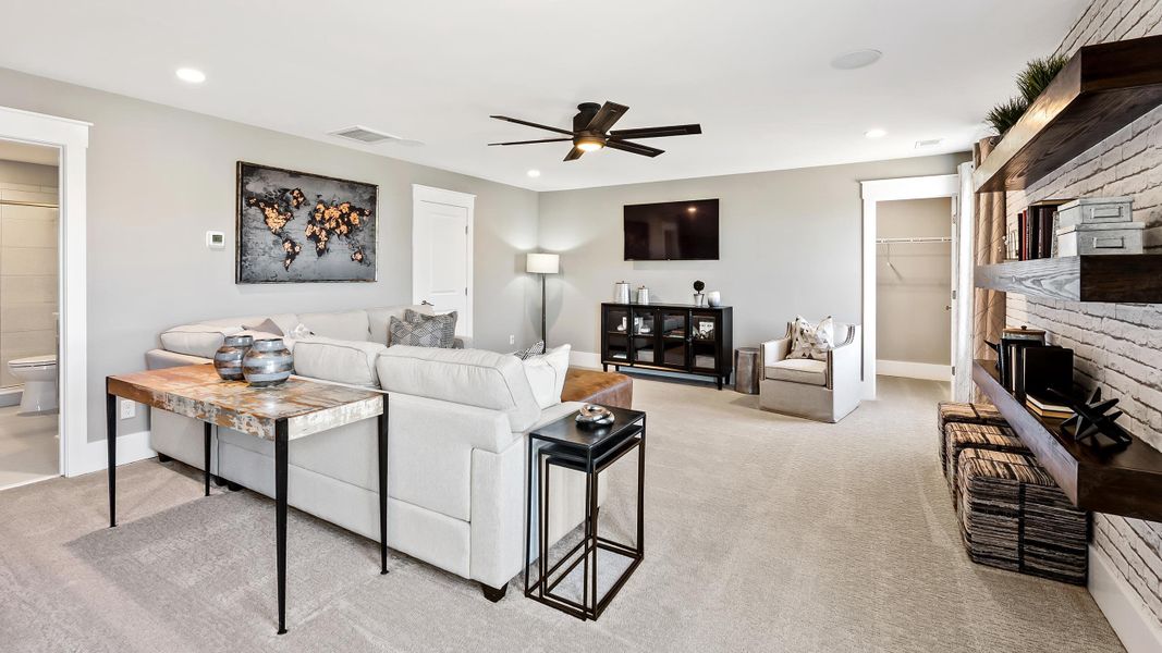 Furnished interior view inside a new home in Cresswind Charleston, Summerville (Image 30).