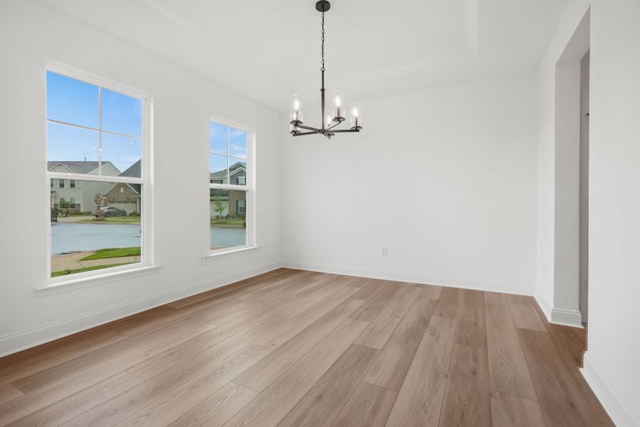 Spacious, unfurnished interior of a new home in Elmbrook, Indian Trail (Image 13).