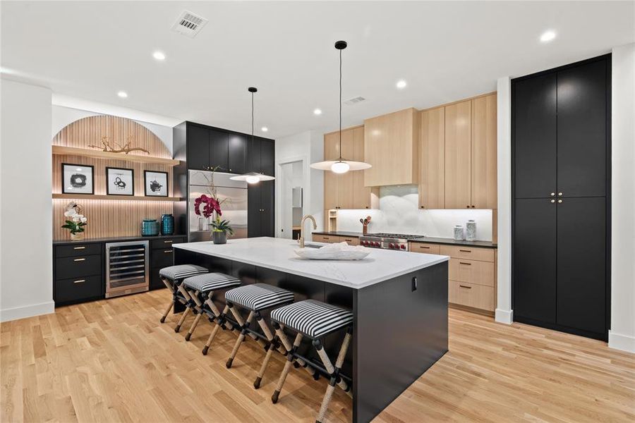 Furnished interior view inside a new home in , Dallas (Image 23).