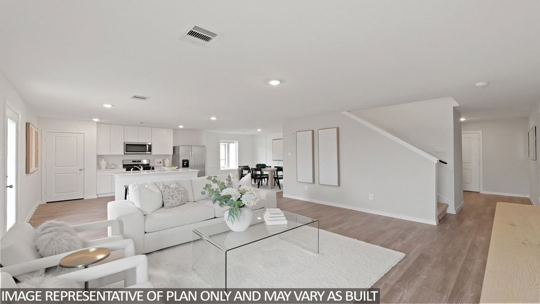 Furnished interior view inside a new home in Sunset Valley, Hockley (Image 4).