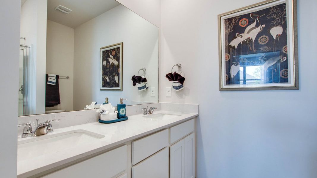 Furnished interior view inside a new home in Nexus South, Gallatin (Image 16).