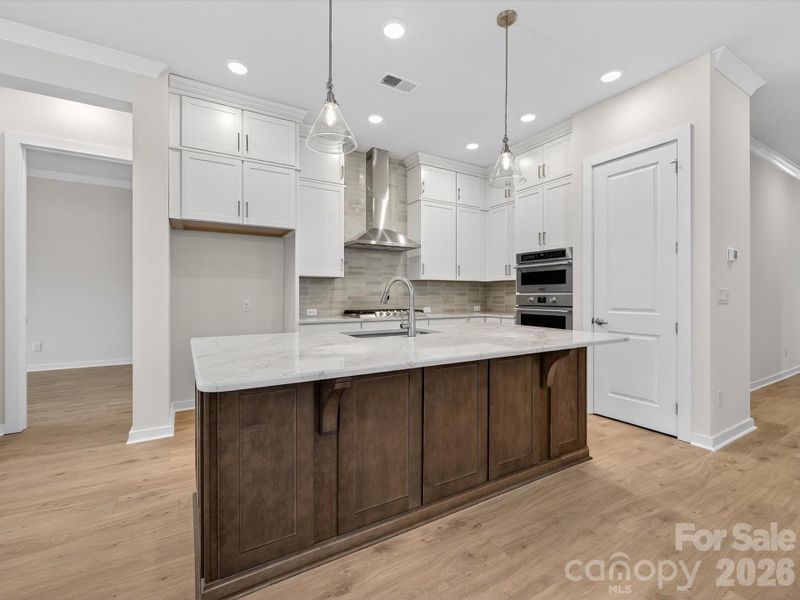 Furnished interior view inside a new home in North Creek Village, Huntersville (Image 8). Furnished interior view inside a new home in North Creek Village, Huntersville (Image 8).
