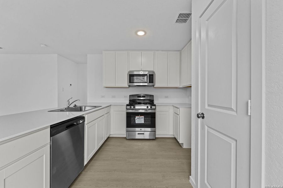 Furnished interior view inside a new home in Randolph Crossing, Converse (Image 4).