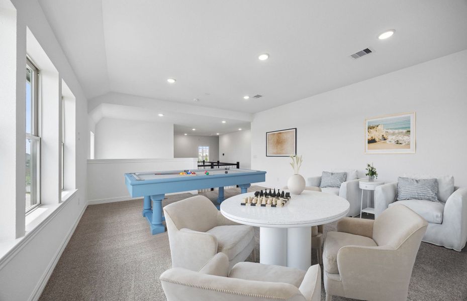 Furnished interior view inside a new home in Lago Mar, Texas City (Image 16). Furnished interior view inside a new home in Lago Mar, Texas City (Image 16).