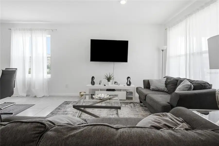 Furnished interior view inside a new home in , Winter Garden (Image 7). Furnished interior view inside a new home in , Winter Garden (Image 7).