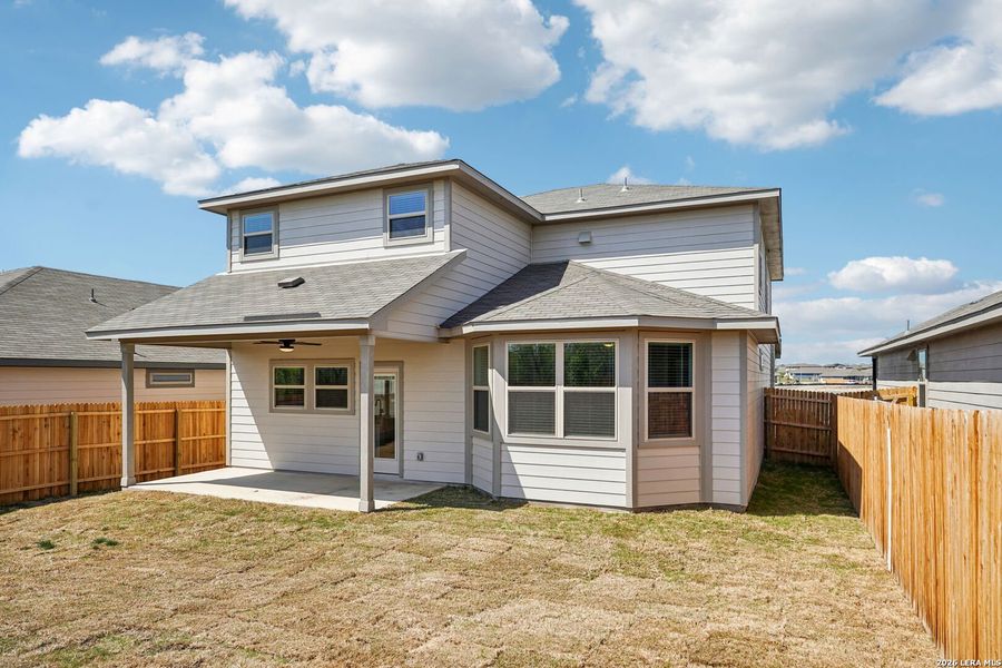 Exterior details and patio area of a home in Remington Ranch, San Antonio (Image 3). Exterior details and patio area of a home in Remington Ranch, San Antonio (Image 3).