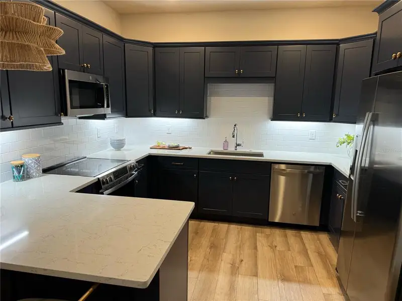 Furnished interior view inside a new home in , New Smyrna Beach (Image 9).