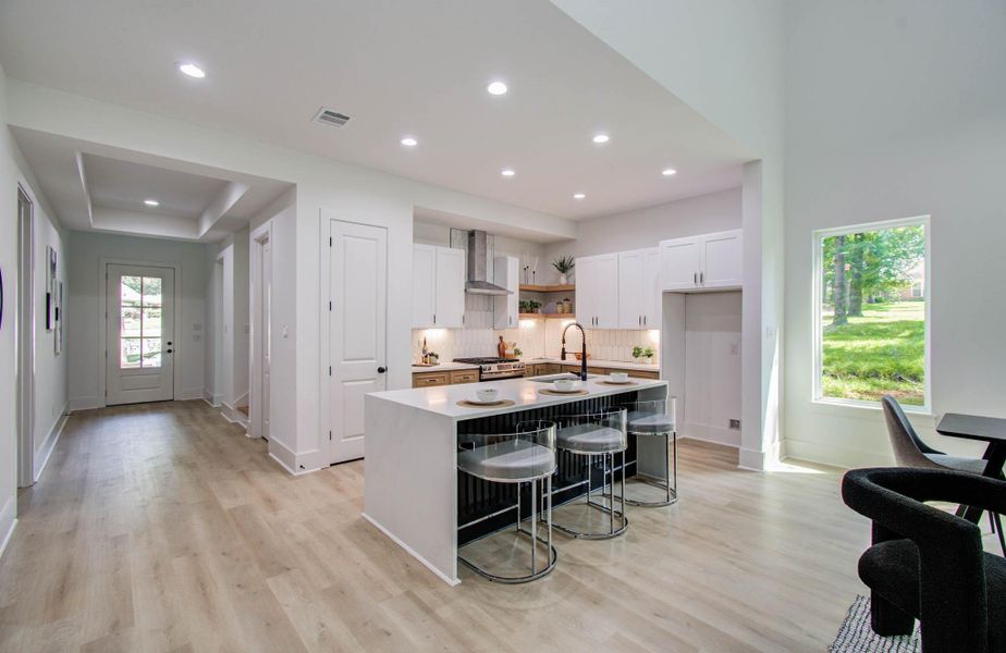Furnished interior view inside a new home in , Huntsville (Image 15).