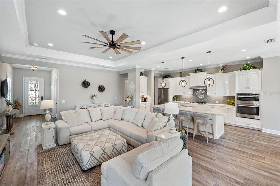 Furnished interior view inside a new home in , Venice (Image 11). Furnished interior view inside a new home in , Venice (Image 11).