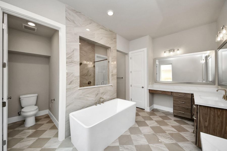 Furnished interior view inside a new home in COLTON: Prestige Collection, Montgomery (Image 10). Furnished interior view inside a new home in COLTON: Prestige Collection, Montgomery (Image 10).