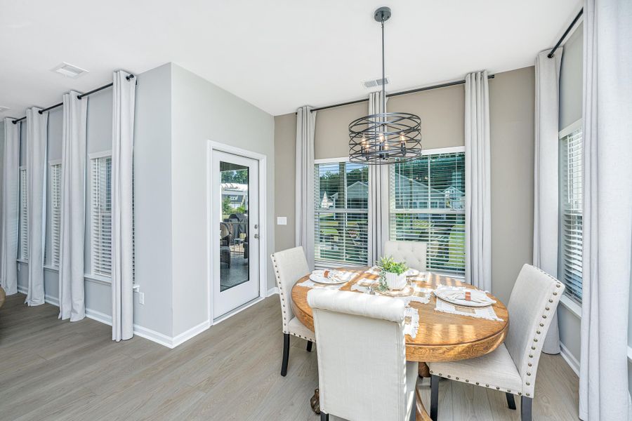 Furnished interior view inside a new home in , Summerville (Image 35).