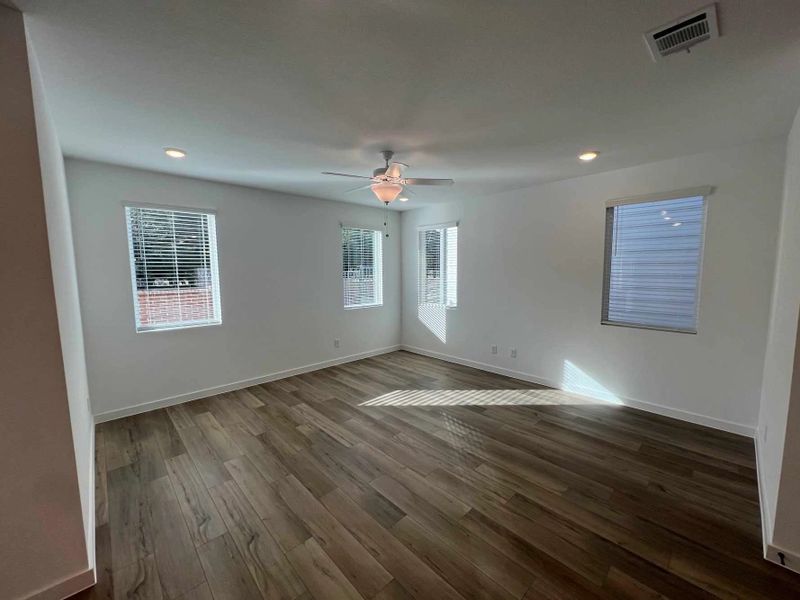 Family Room Construction Progress