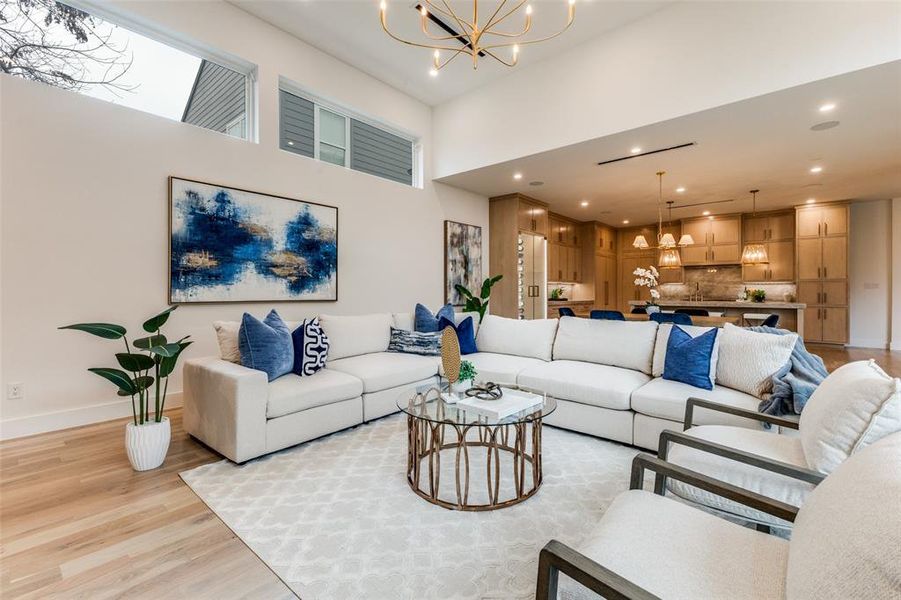 Furnished interior view inside a new home in , Dallas (Image 30). Furnished interior view inside a new home in , Dallas (Image 30).