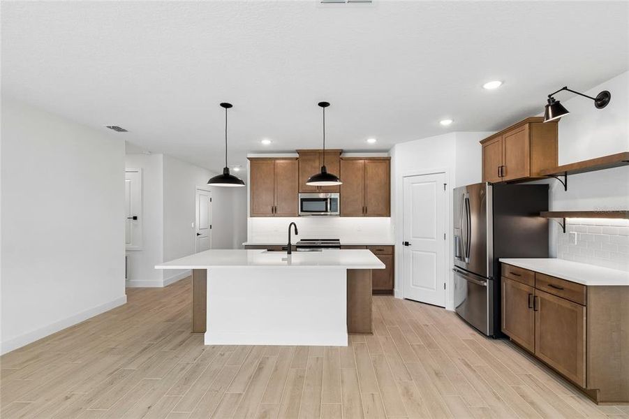 Furnished interior view inside a new home in Aspire at The Pines, Dunnellon (Image 12).