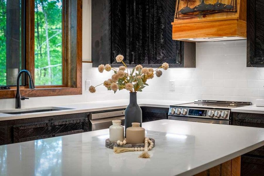 Close-up of interior finishes inside a home in , Blue Ridge (Image 70).