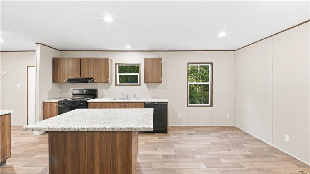 Furnished interior view inside a new home in , Ringgold (Image 5).