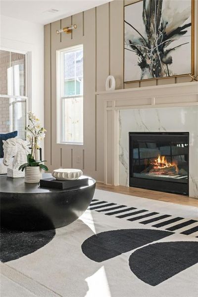 Furnished interior view inside a new home in , Atlanta (Image 44). Furnished interior view inside a new home in , Atlanta (Image 44).