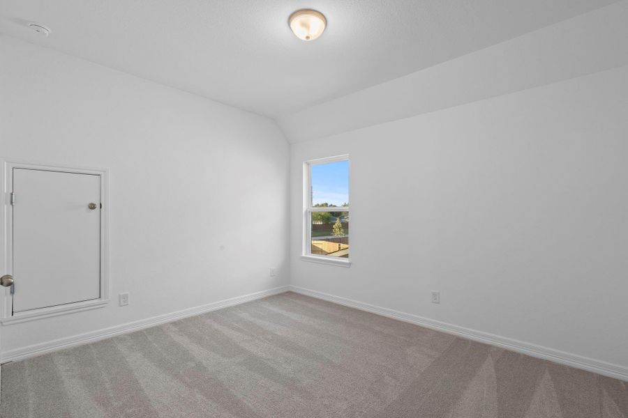 Your secondary bedroom features plush carpet, fresh paint, closet, and a large window that lets in plenty of natural lighting. Your secondary bedroom features plush carpet, fresh paint, closet, and a large window that lets in plenty of natural lighting.