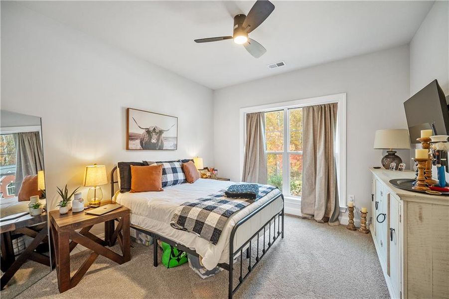 Furnished interior view inside a new home in Holiday Pines, Buford (Image 17).