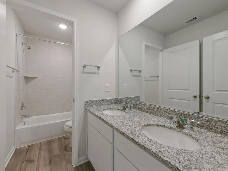 Furnished interior view inside a new home in The Villages at WestPointe, Dayton (Image 17).