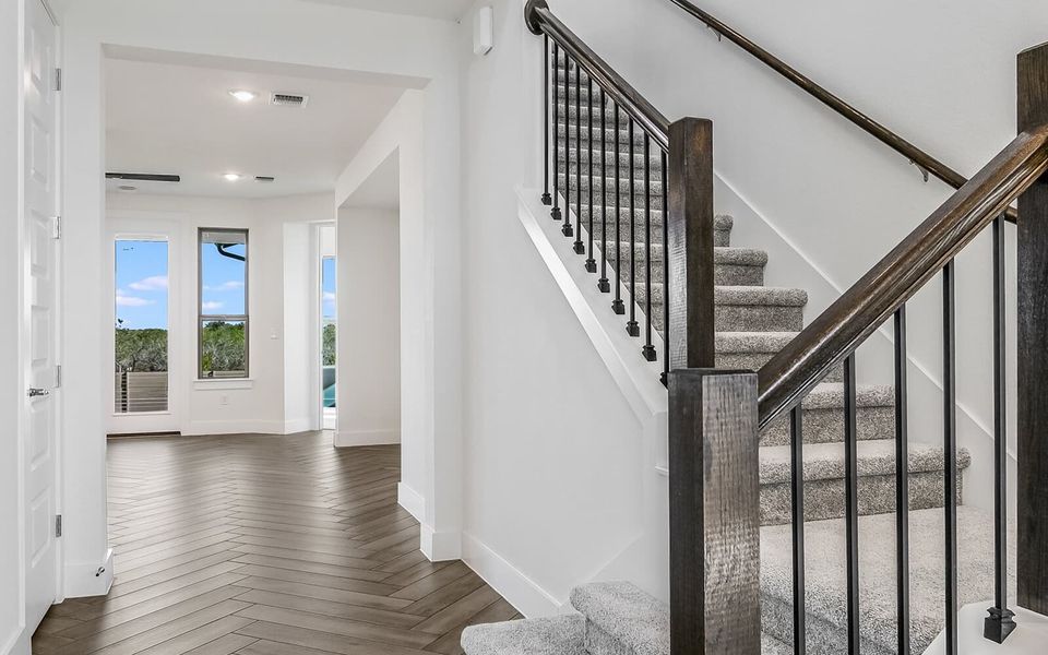 Image 8 representing the Howard by Brookfield Residential in Traditional Homes at Easton Park, Austin, TX.