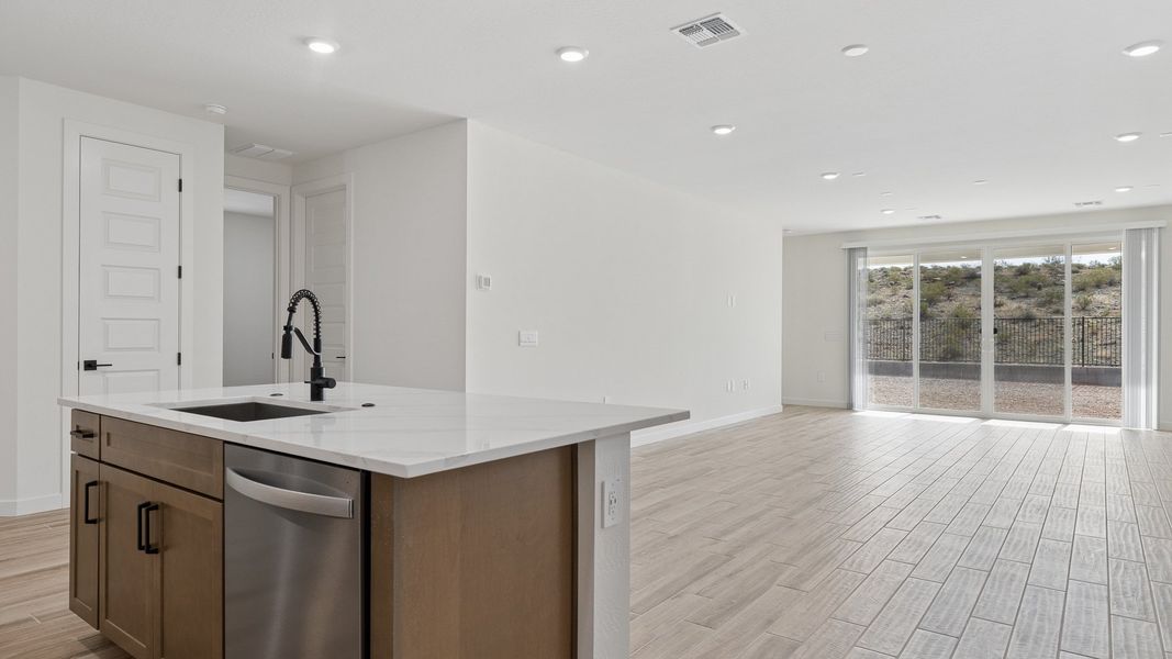 Furnished interior view inside a new home in The Ridge at Stone Butte, Phoenix (Image 8).