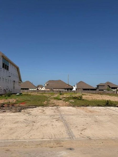 Site preparation for new homesites in Legacy, League City (Image 5).