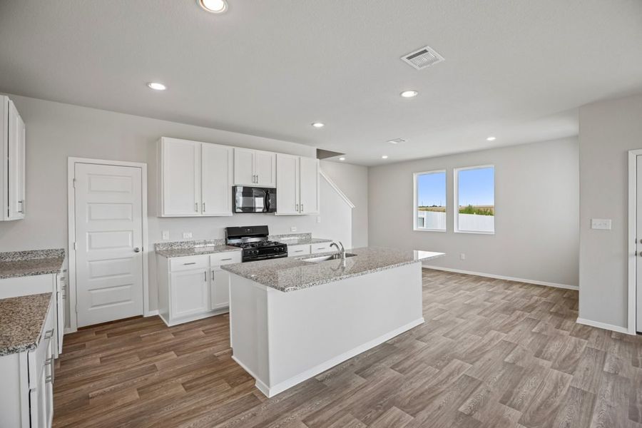 Furnished interior view inside a new home in Harvest Ridge, Elgin (Image 6).