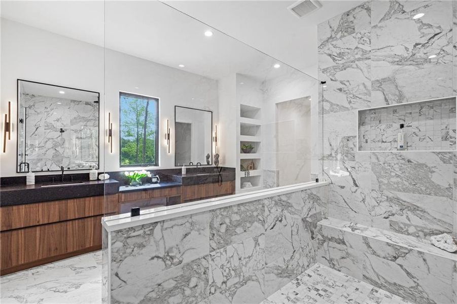 Furnished interior view inside a new home in , Atlanta (Image 8).