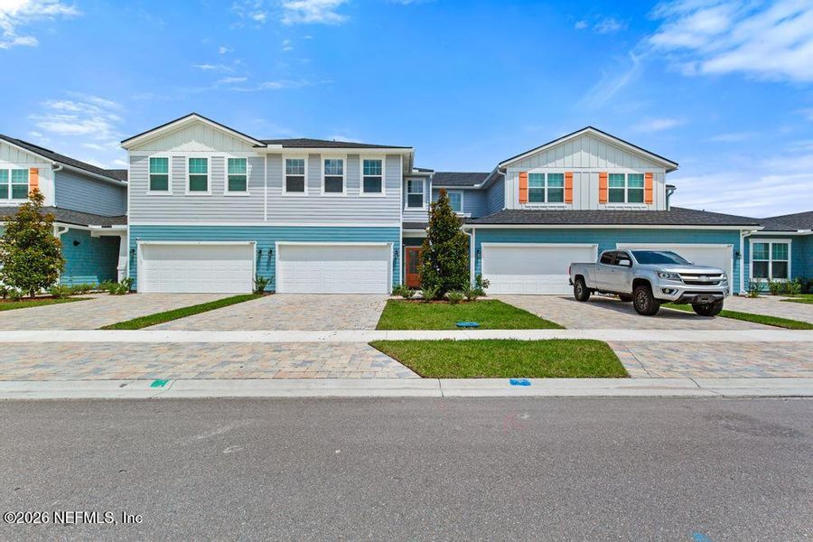 Front exterior of a new home in , St. Augustine, FL, highlighting curb appeal (Image 29).