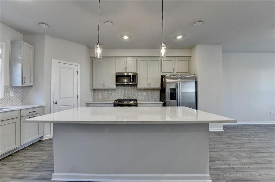Furnished interior view inside a new home in , Marietta (Image 5).