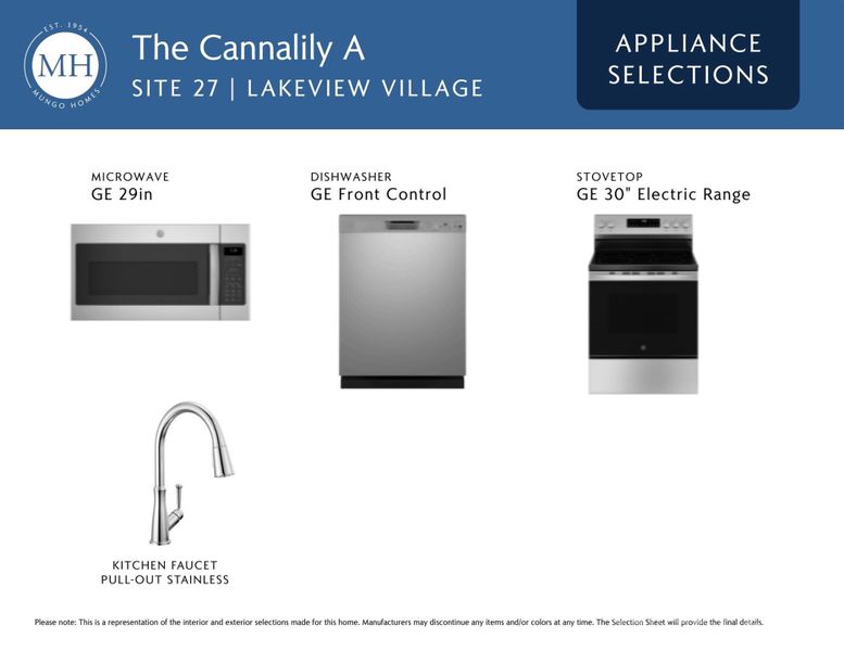 Appliances - Site 27
