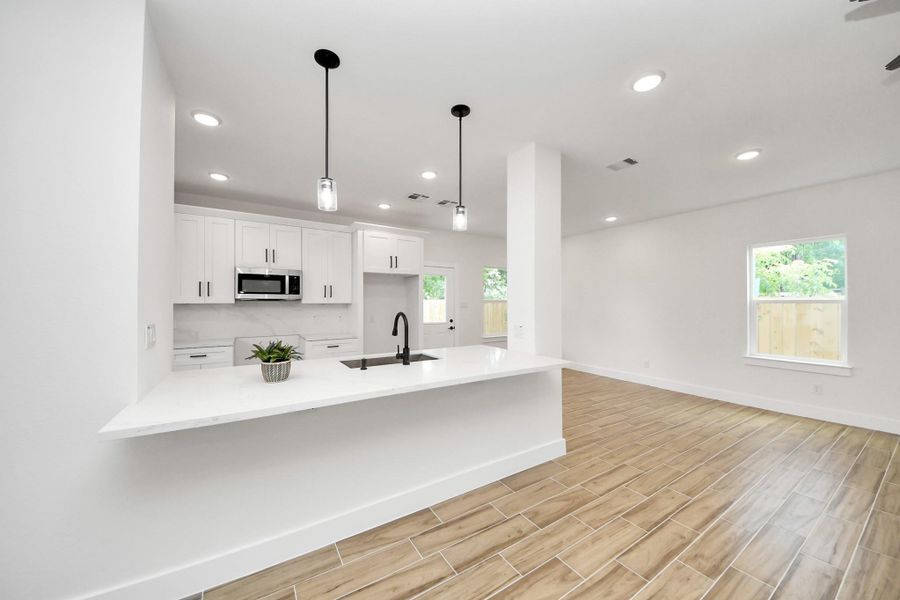 Furnished interior view inside a new home in , Houston (Image 5).